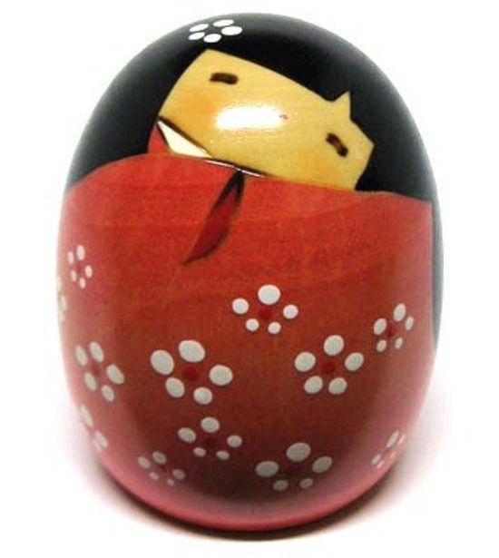 

Usaburo Kokeshi Happiness Kokeshi Pink (Large)