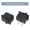 10Pcs KCD11 Rocker Switch 10x15mm Mini Universal Power Toggle Switch for Electronic Component Replacement