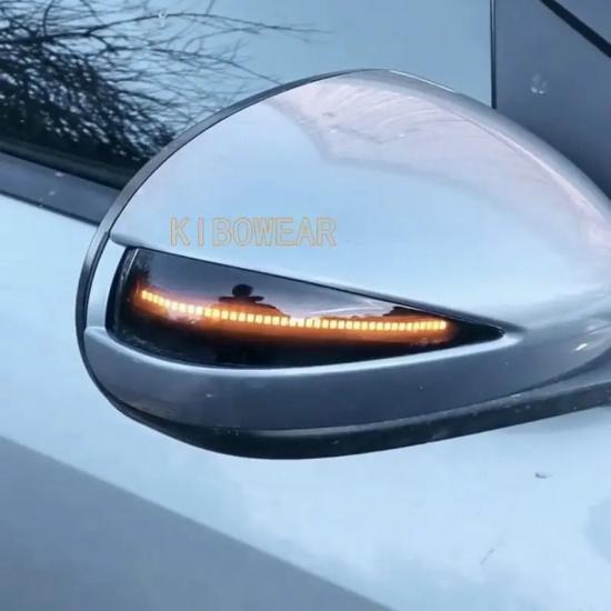 2pcs Dynamic Blinker for Honda Civic 8th MK8 Hatchback LED Turn Signal 3D 5D light side mirror lamp 2006 2012  FN2 FN FK