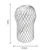 Gutter Drainage Leaf Filter Durable Anti-Clog Roof Pipe Strainer Reusable Floor Drain Guard for Residential Yard Use