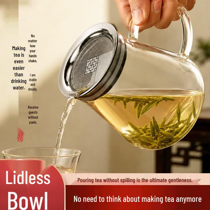 Borosilicate Glass Tea Cup with Infuser