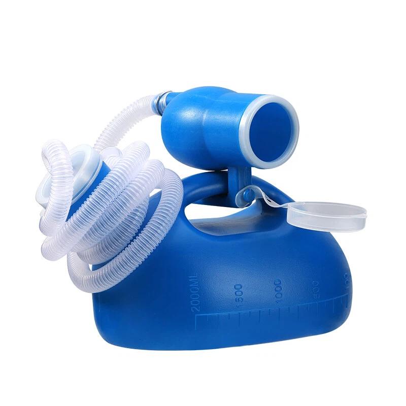 1 Piece Portable Urinal Pee Bottle 2000ML For Men And Women Spill Proof Unisex Potty For Home Camping Car Travel Accessories