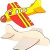 4 Stück Leeres Holzflugzeug zum Zusammenbauen Flugzeugspielzeug Balsaholzflugzeuge Zusammenbau Flugzeugspielzeug Flugzeugmodell Kinderflugzeugspielzeug
