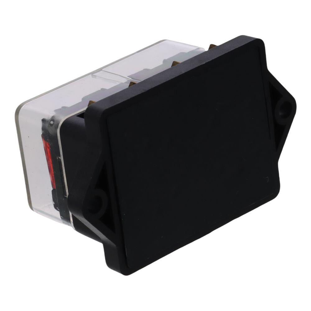 1set Copper Blade Fuse Board Box Black Fuse Block Car Assessories Parts Blade Fuse  For Car