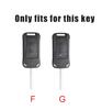 AAOO1 2 3 Buttons Zinc Alloy Car Key Case Cover Key Bag For Porsche Cayenne GTS Panamera Carrera GT3 Car Interior Keychain Accessories