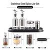 Glass Seasoning Bottle Set