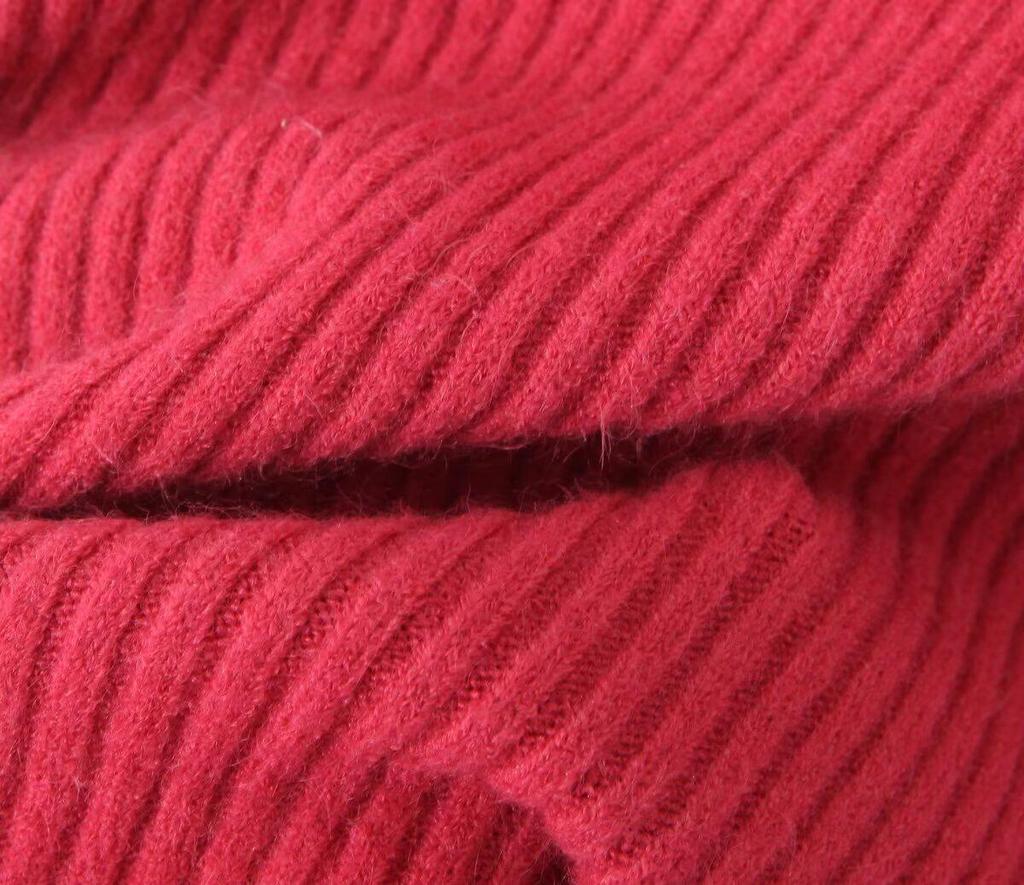 2024 Autumn Women's High Neck Long Sleeve Sweater - European American Style, Casual & Versatile Fashion