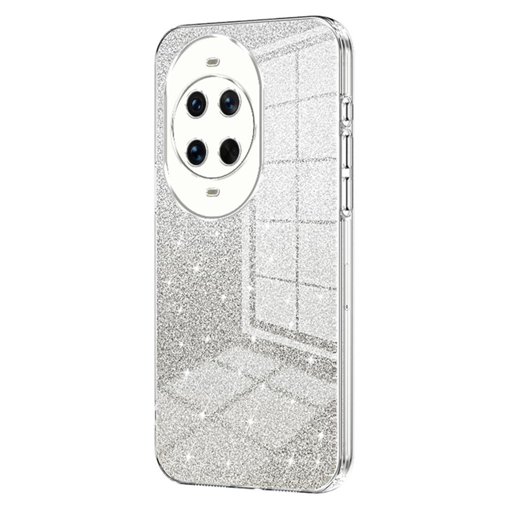 

For Huawei nova 14 Ultra 5G Case Electroplating Gradient Glitter TPU Phone Cover Transparent