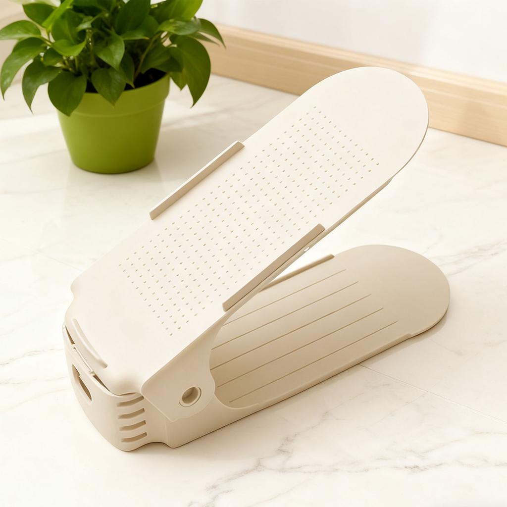 Shoe Rack Innovative Double Layer Storage Shoe Holder Space Saving Shoes Bracket for Home Dormitory