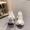 Dad Shoes Women's Spring and Summer 2025 New Fashion Versatile Mesh Breathable Thick Soles Increase Casual Sneakers Tide