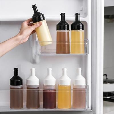 Küchenzubehör Langlebige Ölflasche zur luftdichten Aufbewahrung von Gewürzen Saucen Gewürzbox Saucenflasche
