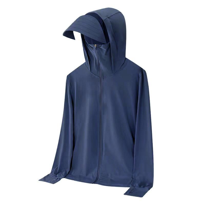 Trendy Women's UV Protection Lightweight Ice Silk Jacket for Outdoor Activities