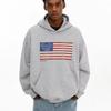 Unisex Bamboo Fiber Hoodie With Playful Print Loose Fit Casual Outdoor Sport Sweatshirt Fall