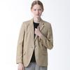List. Linen Basic One Button Jacket