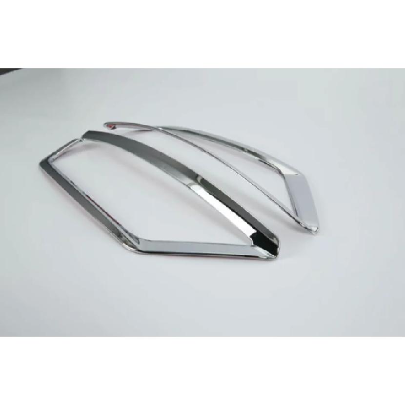 Chrome Rear Fog Light Cover Trim for 2017- Mazda CX-5 CX5 ABS 2PCS Decorate