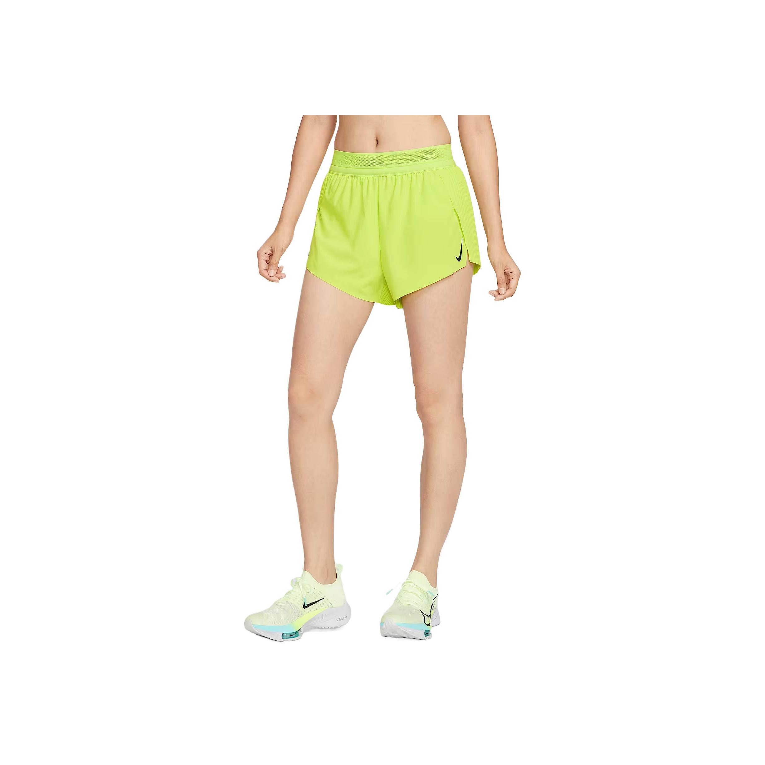 Nike Женские беговые шорты Dri-FIT ADV AeroSwift Быстросохнущие Удобные Повседневные Средняя посадка FN2329-389 XS