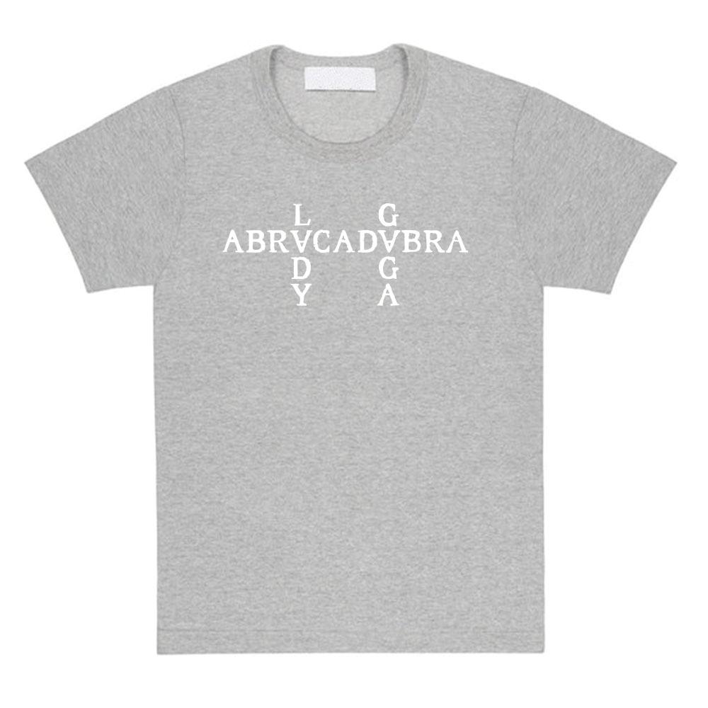 Abracadabra Lady Gaga Mayhem Album Tshirts Short Sleeve Round Neck Women Tshirt Cotton Tees Camisetas Casual Hip Hop Streetwear