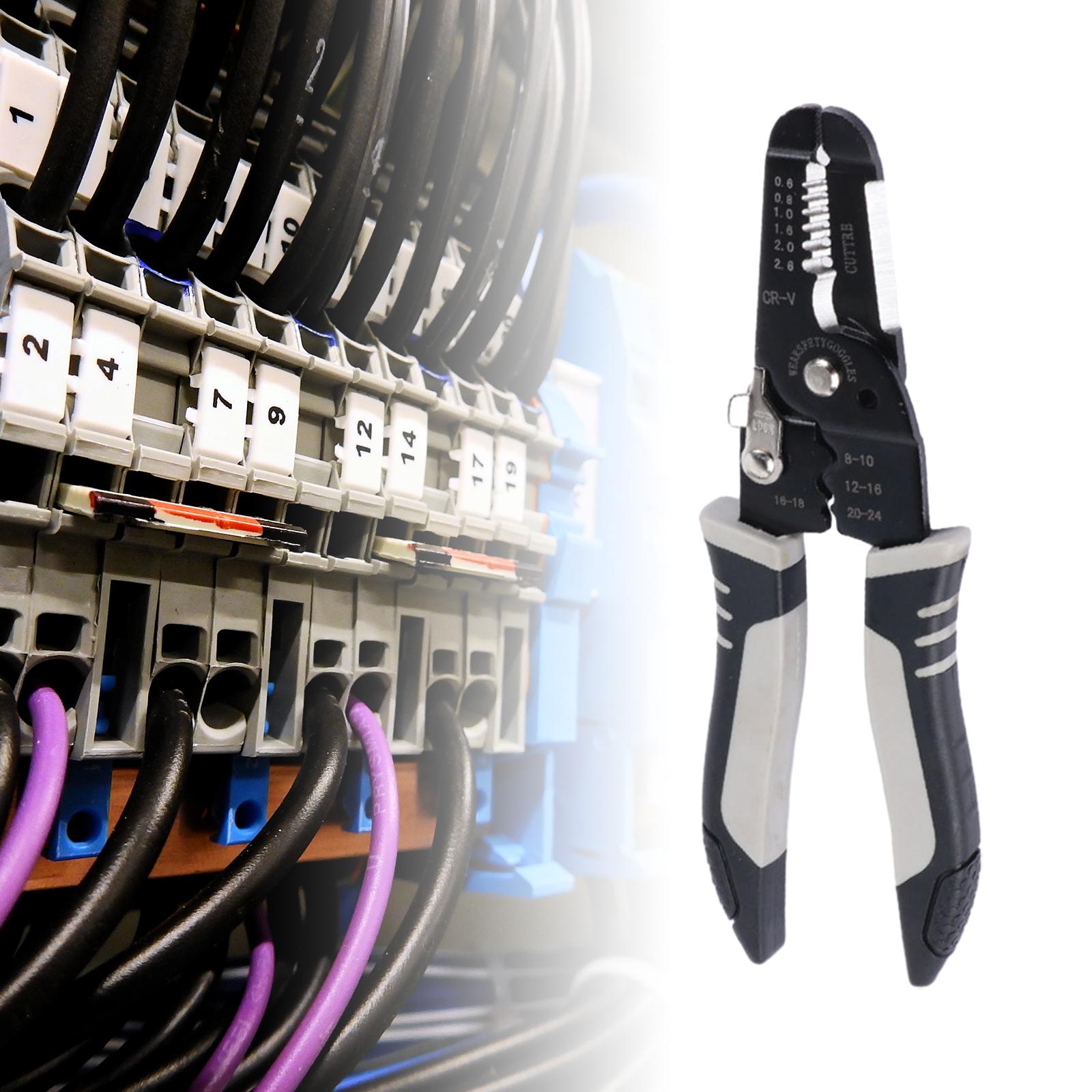 

Wire Cutter Hand Tool Electricians Tool Crafting Wire Stripper Crimper Plier