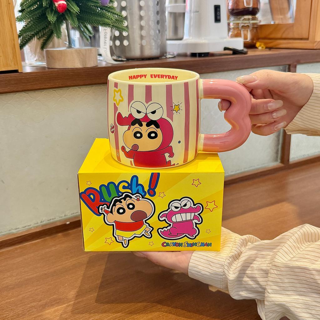 Joint Cup High-Value Ceramic Mug Household Large-Capacity Water Cup For Girls' Birthday Gifts