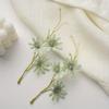 10pcs/lot  Simulated Flowers with Three Small Daisies for Wedding Decoration DIY Flower Arrangement Hotel Home Decoration and Simulated Flowers