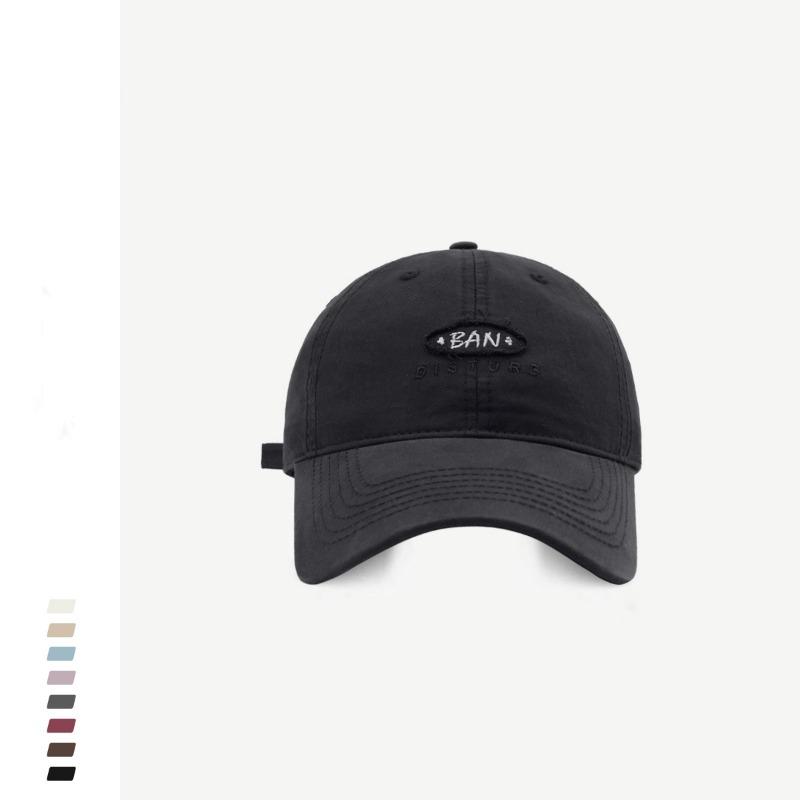 Simple Embroidered Baseball Cap Spring and Summer Casual Soft Top Cap Student Couple Versatile Sports Visor