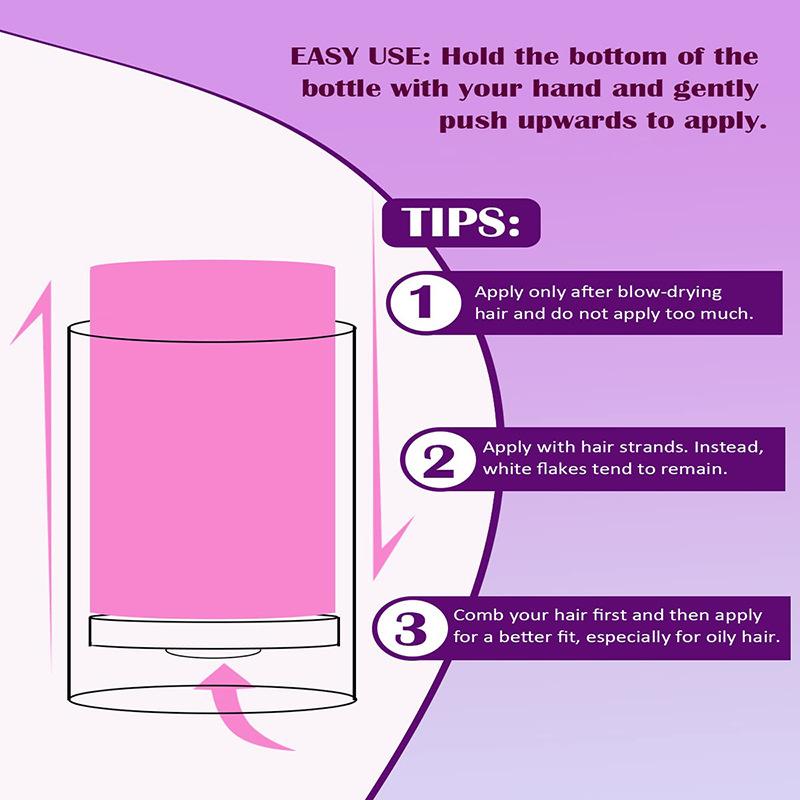 Anti Restlessness Tool: Rosemary Fragmented Hair Treatment Cream Styling Hair Wax Stick