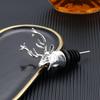 Deer Head Wine Pourer Bottle Stoppers Zinc Alloy Bar Tools Wedding Party Drinks Wine Aerators Kitchen Tool Accessories 7