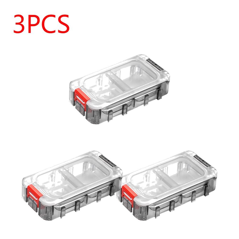 1-3PCS Fishing Tackle Box Waterproof Tool Box Fishing Hook Storage Containers Carp Organizer Case Fishing Accessories Pesca
