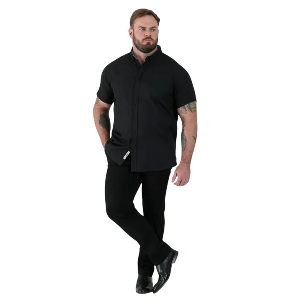 Duke Mens James D555 Tall Short-Sleeved Shirt