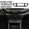 Carbon Fiber Style Center Control A/C Adjustment Panel Trim for GMC Terrain