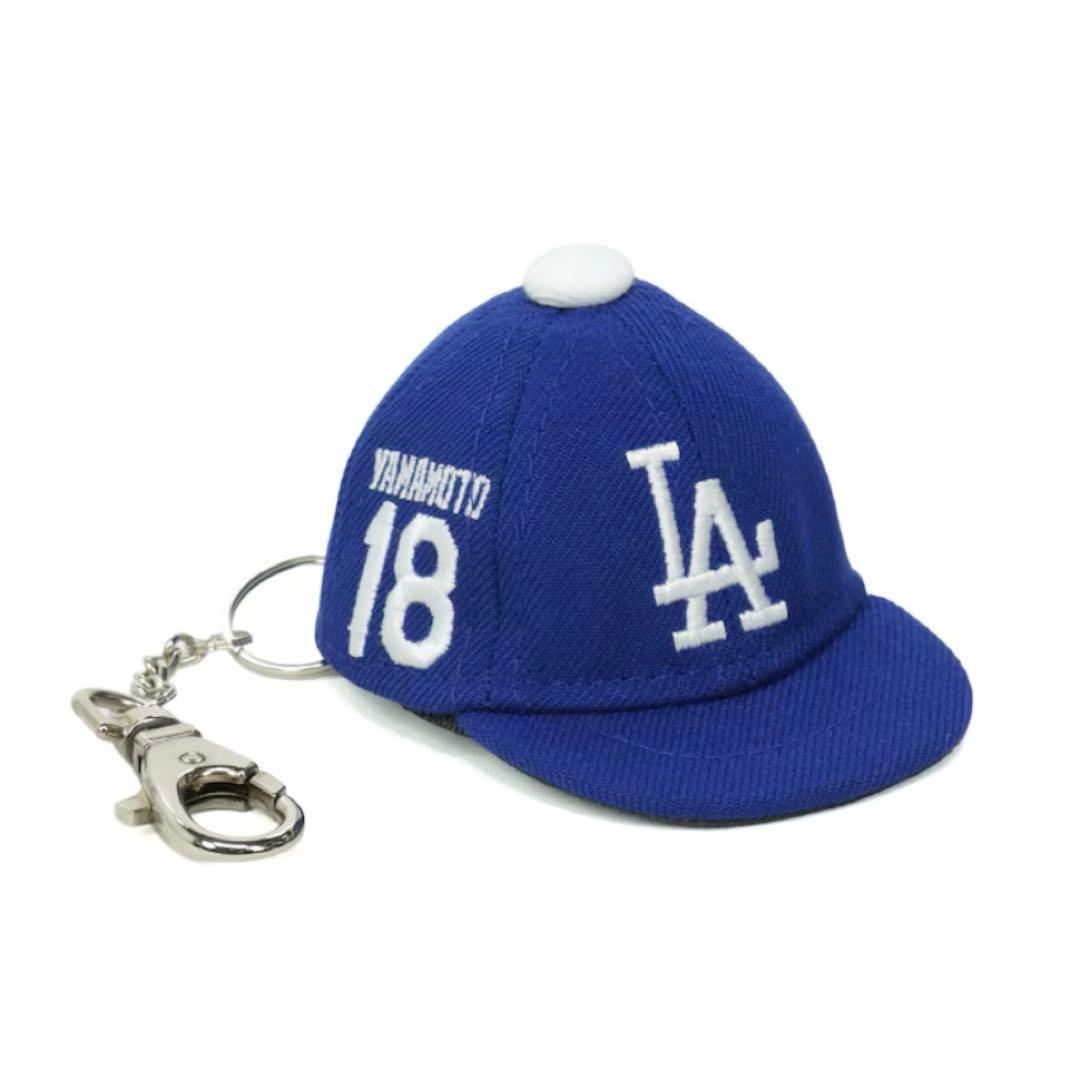 Used NEW ERA Dodgers Yoshinobu Yamamoto Cap Keychain MLB