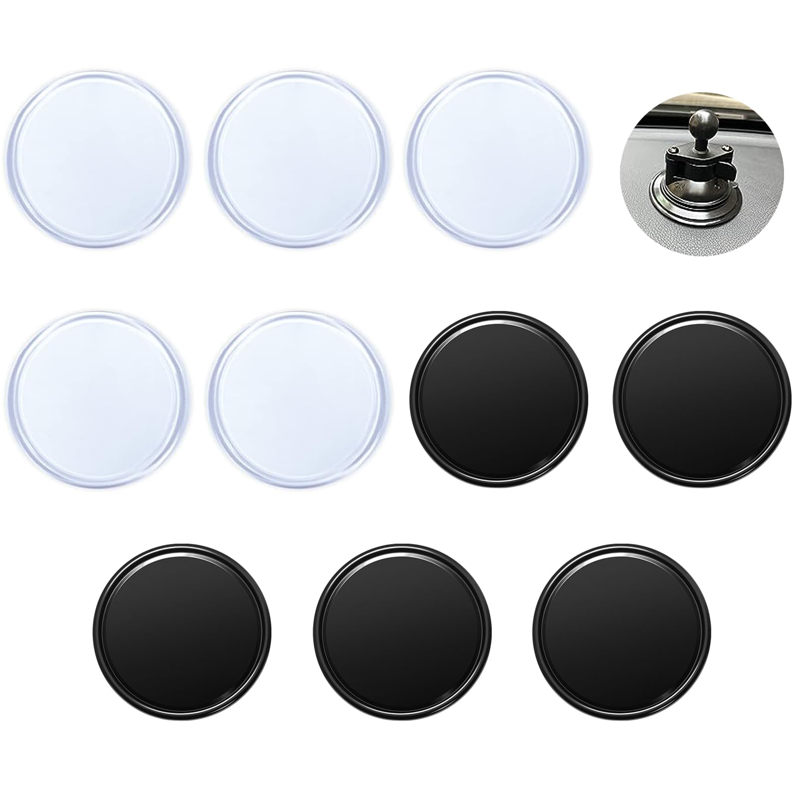 

LIANHATA Suction Cup Base, Set of 10, Suction Cup Base,