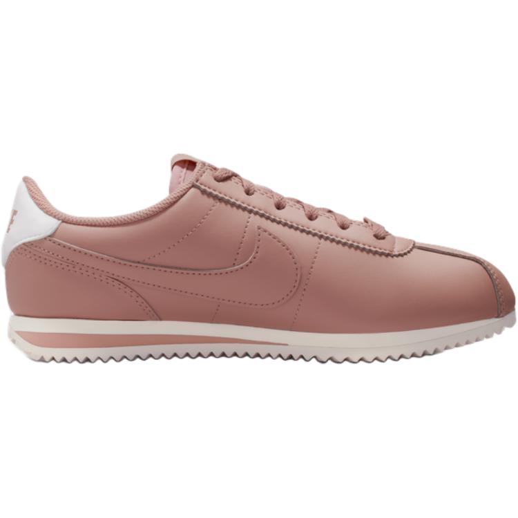 New Nike Cortez Abrasion Resistant Low Top Kids' Running Shoes Pink Teenagers IH7653-600
