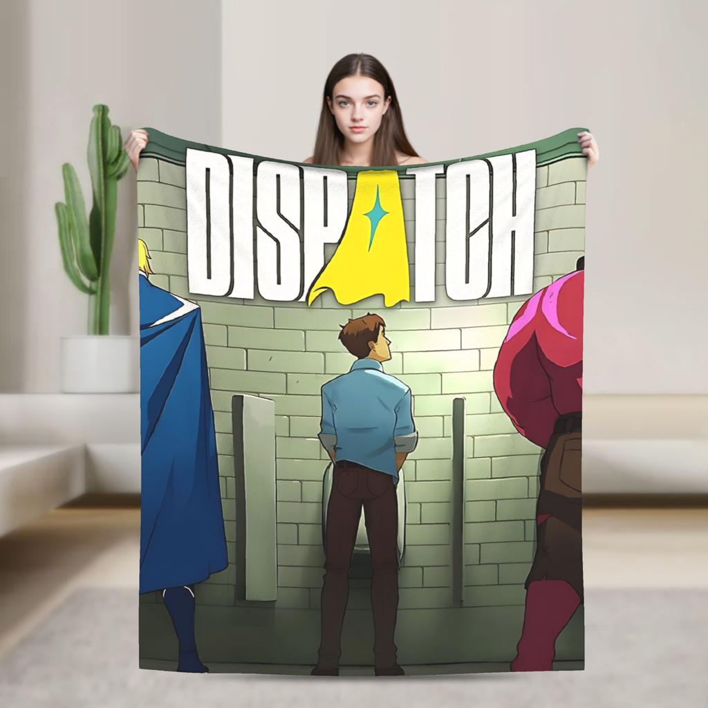 Soft Blanket Picnic Dispatch Game Throw Blanket  Flannel Bedspread For Bedroom Funny Sofa Bed Cover