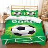 3D Bedding Set Comforter Duvet Cover Charming Football Printing Bed Quilt Cover Pillowcase Microfiber Home Textiles
