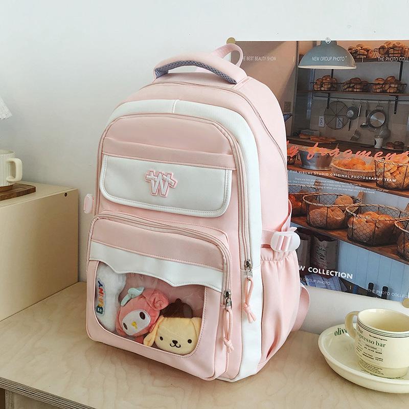 The Schoolbag Is High-value, Cute and Painful, and Junior High School Students Are Lightweight and Versatile with Large Capacity.