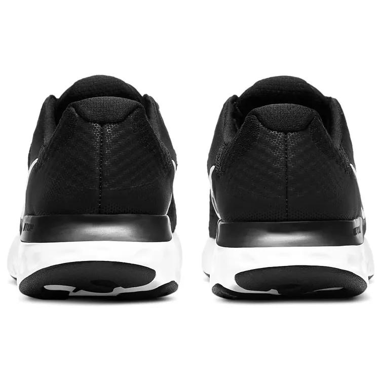 Nike Womens Renew Run 2 'Black White' (women's sizes) Black / Dark Smoke Grey / White Running Shoes CU3505 005