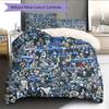 Hamburg Football Team Pattern Bedding Home Decoration Birthday Gift (1 * duvet cover + 2 * pillowcase, without core)