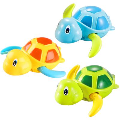 Niedlichen Cartoon Baby Badespielzeug Tier Schildkröte Klassisches Baby Wasserspielzeug Säuglingsbadezimmer Uhrwerk Pädagogisches Kinder Strand Badespielzeug