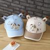 Children's Pony Figurine Net Cap  Summer Girl's Mesh Baseball Cap  Boy's Outdoor Sun Protection Fedora Hat
