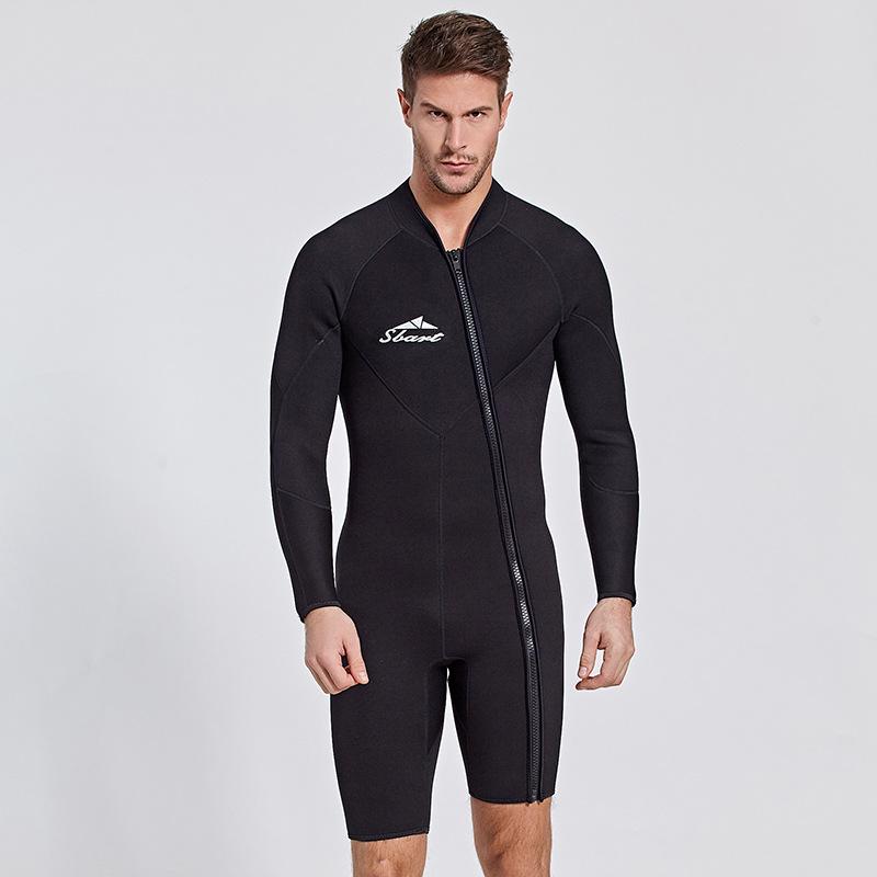 Sharkbat Men's 3mm Long Sleeve Wetsuit with Jellyfish Protection & Sun Guard