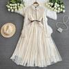 Spring and Summer New Arrival Lace Dress Sexy Crochet