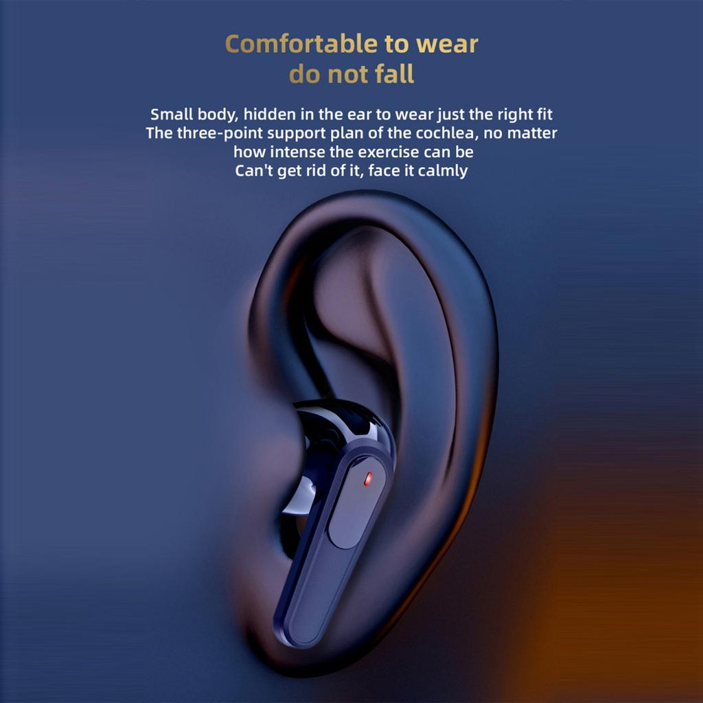 Wireless Earbuds BT 5.4 Easy Pairing Smart Touch Control Earphones for Listening Music Running