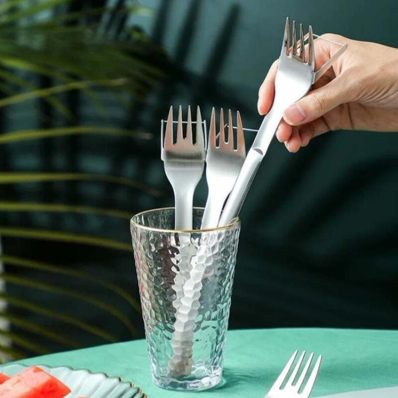 Fourchette à pastèque pour une personne