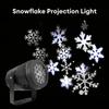 LED Projector Night Light Snowflake Projector Outdoor Lamp 360° Rotating Home Festivals Party Decoration