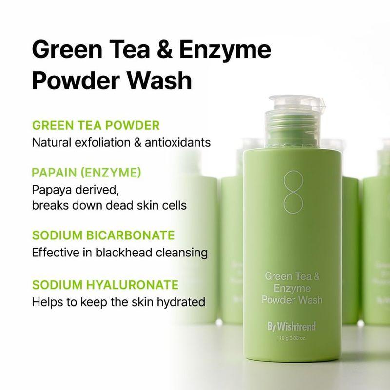 By Wishtrend Green Tea & Enzyme Powder Wash Jumbo Bundle Set