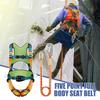 High Altitude Work Safety Harness Five-point Safety Belt Full Body Rope Outdoor Climbing Training Construction Protect Equipment