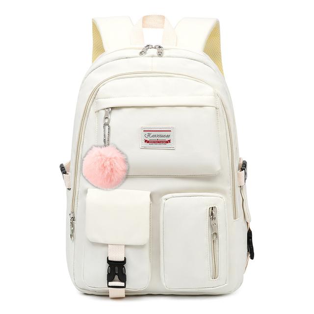 Travel Backpacks Bookbag for Women & Men Boys Girls School College Students Backpack Durable Water Resistant Pink