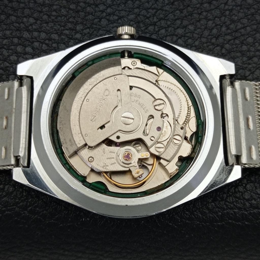 REFURBISHED JAPAN SEIKO 5 6309A AUTOMATIC MENS RED COLOR DIAL WATCH a440270-4 Sk-a440270