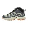 X Ultra 360 Edge Mid Gore-Tex Round Toe Lace-Up Shock Absorbing Durable Mid-Top Hiking Shoes Men Hiking Shoes Gray Brown Yellow 474599
